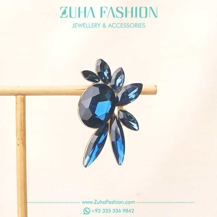 Classy Blue Earrings for Girls 0984