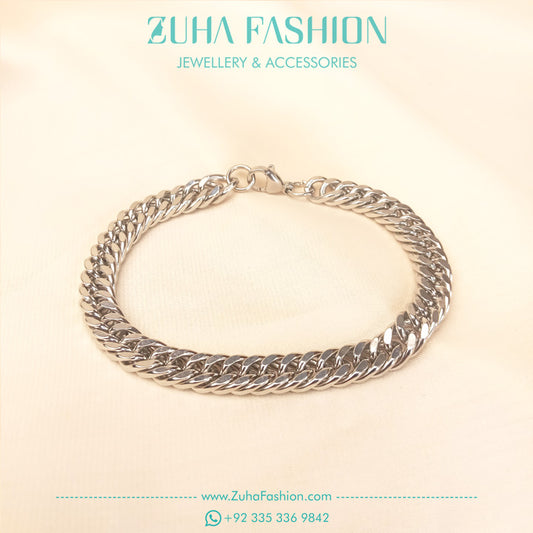 Heavy Silver Bracelet for Men 0989