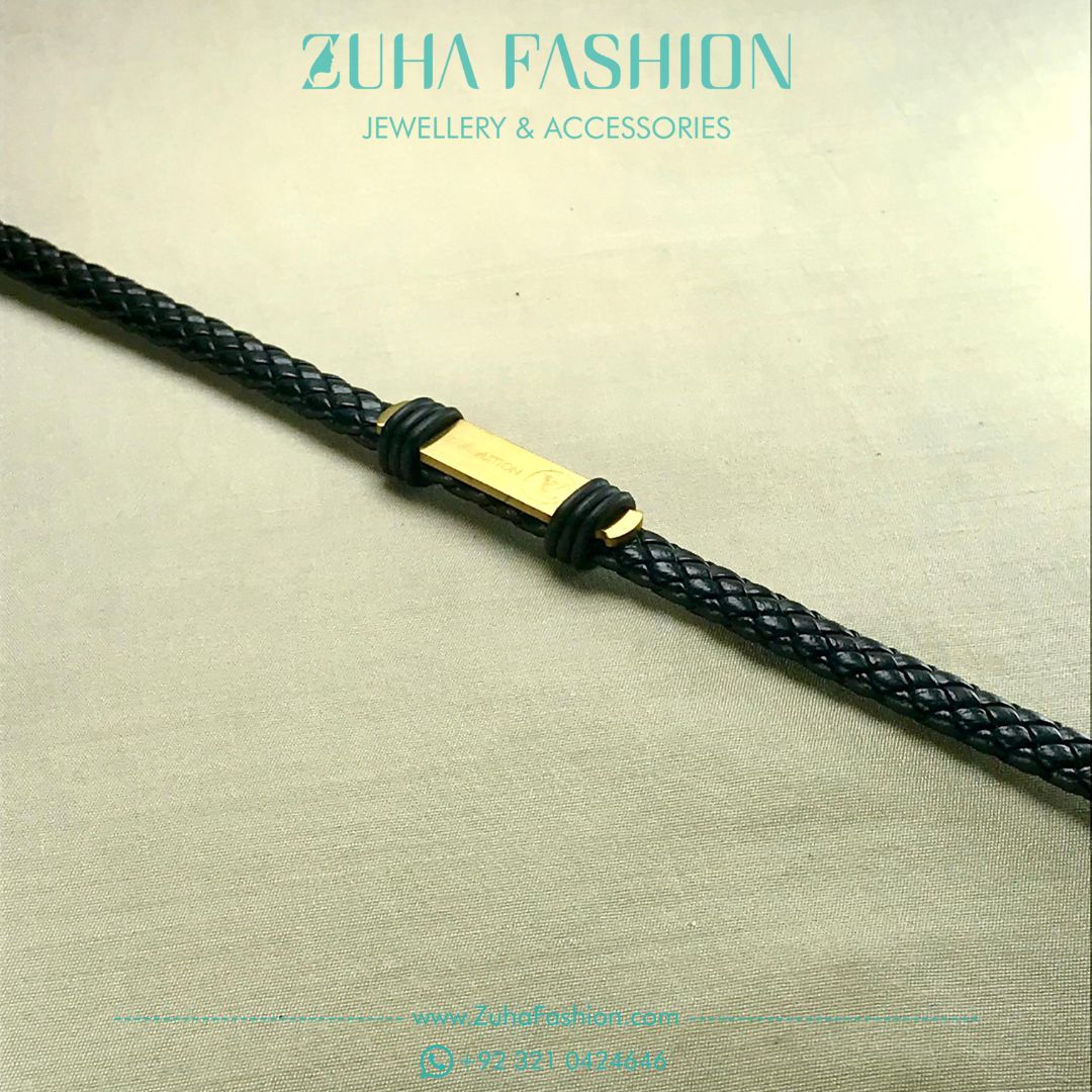 Leather Wrist Band for Boys 1005