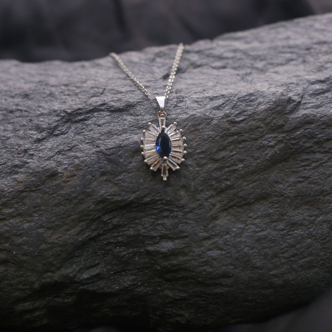 Crystal Blue Locket for Girls 1948
