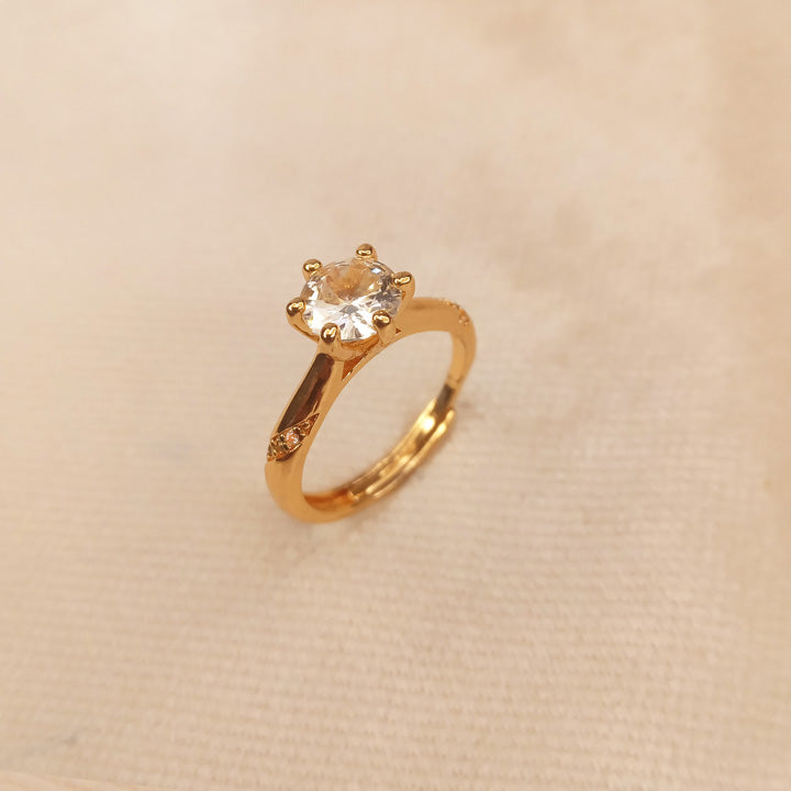 solitaire golden ring