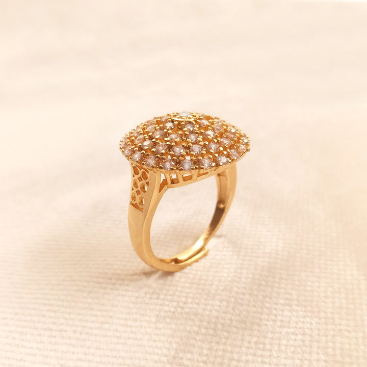 Premium Zircon Ring Adjustable 0690