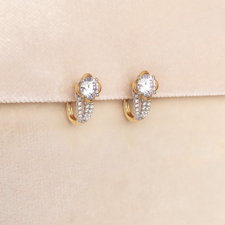 Bali Style Zircon Earrings 0277