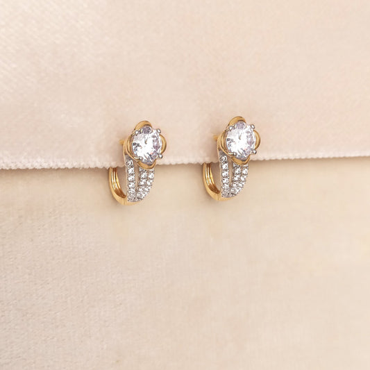 Bali Style Zircon Earrings 0277