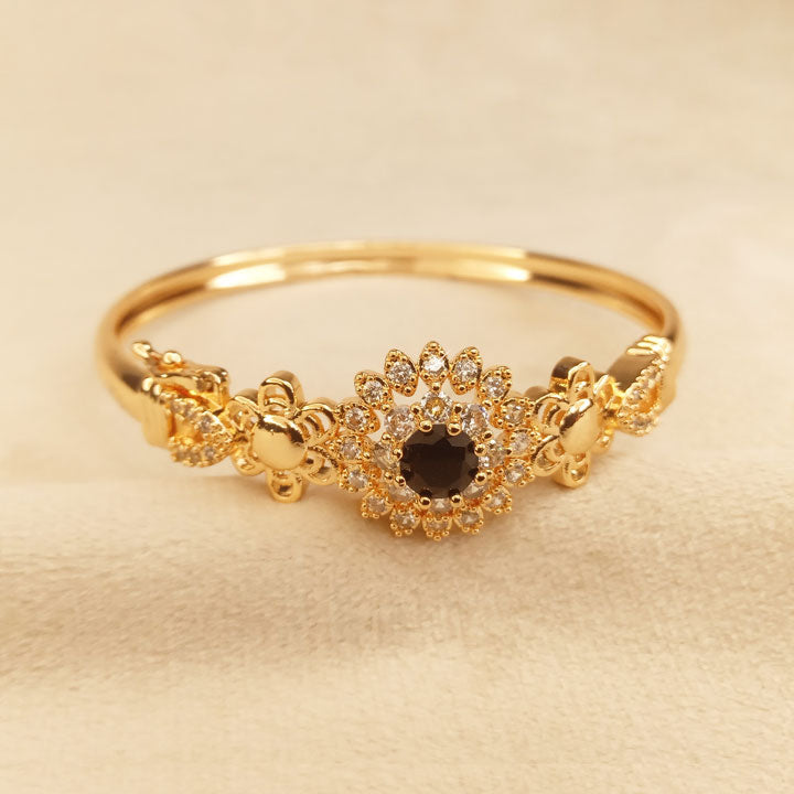 Black Stone Karra Bangle 0635