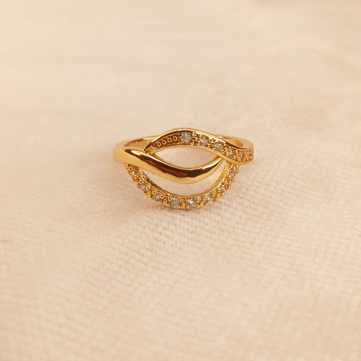 Gold Style Ring for Girls 0600