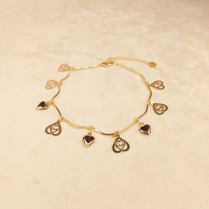 Love Heart Anklet 0626