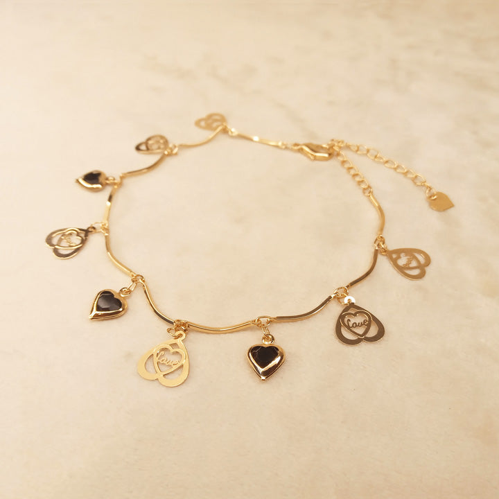 Love Heart Anklet 0626