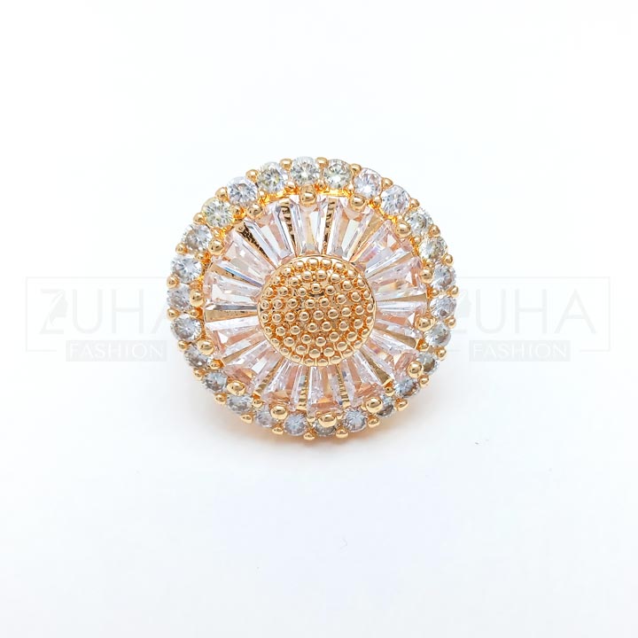 One Carat Zircon Ring 0919