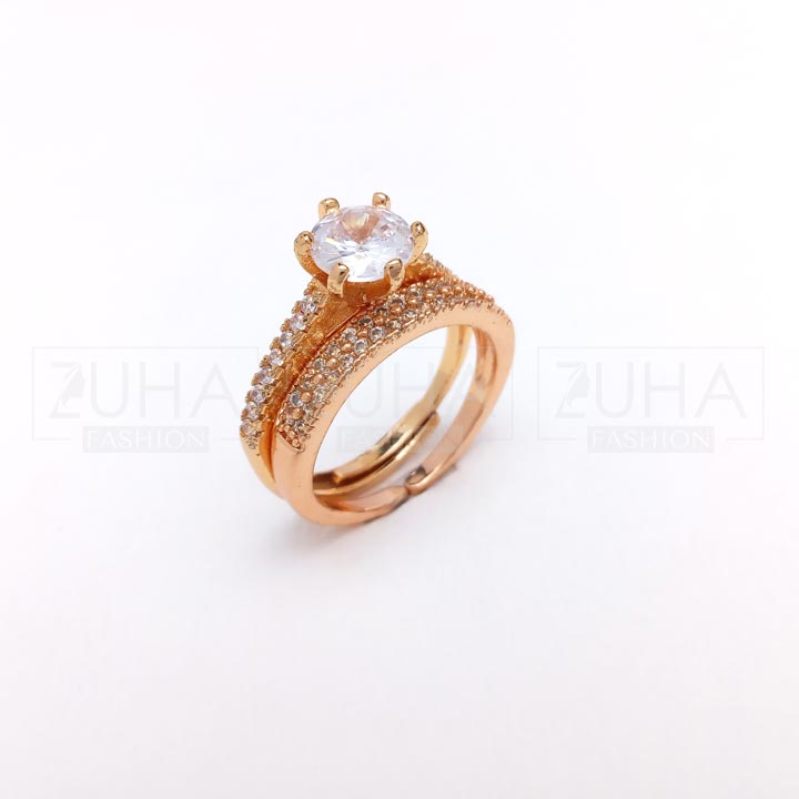 Double Ring Design for Girls 0924C