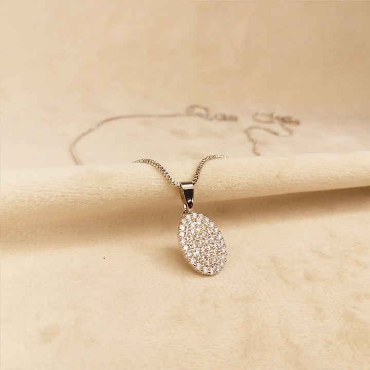 Silver Crystal Locket for Girls 0602