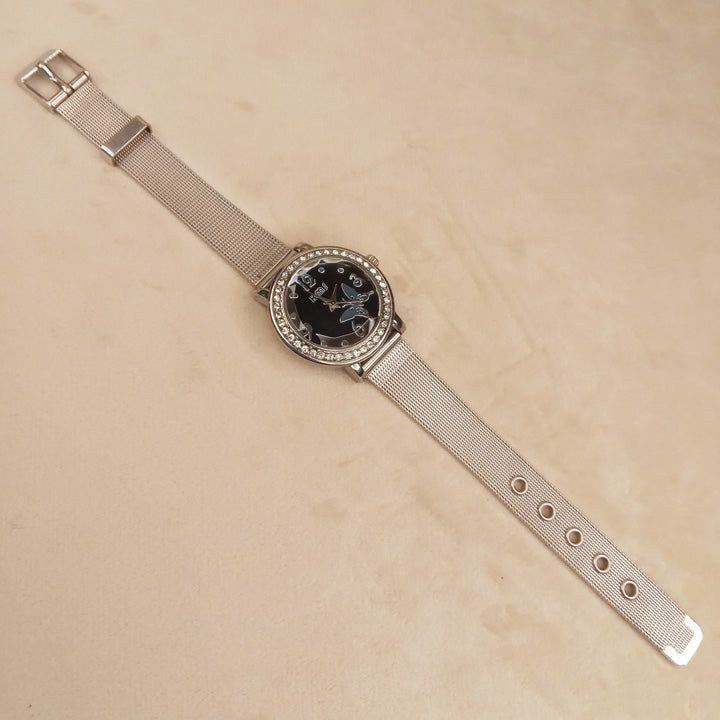 Silver Metal Strap Watch 0576