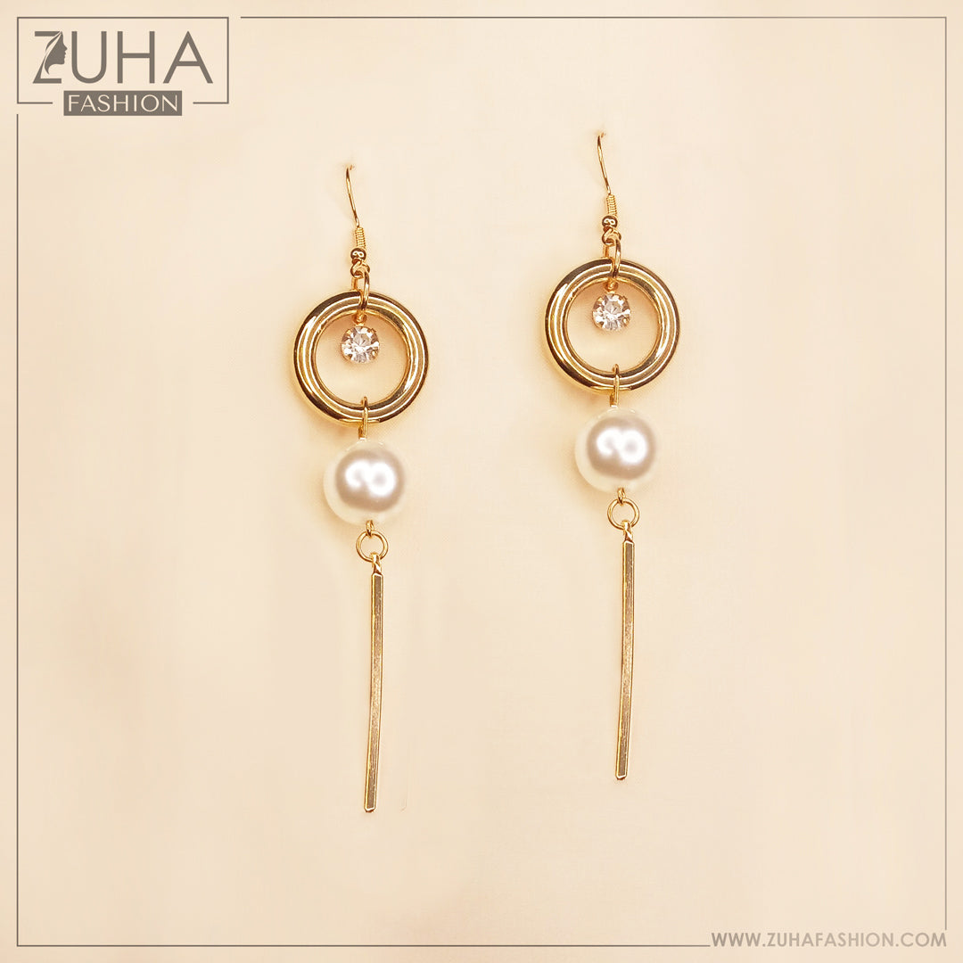 Chic Golden Stylish Earrings 0432