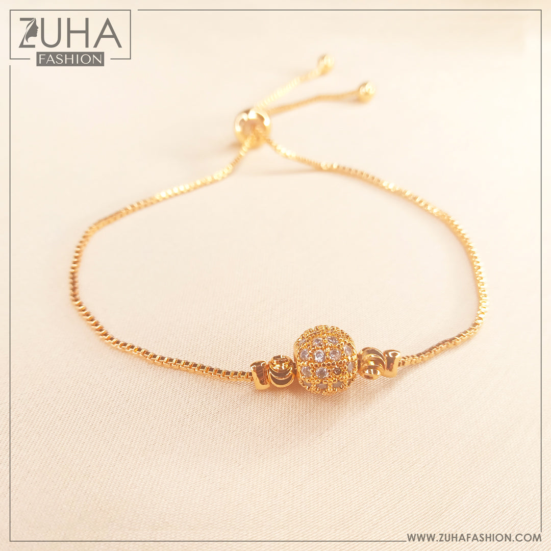 Trendy Golden Chain Bracelet 0390