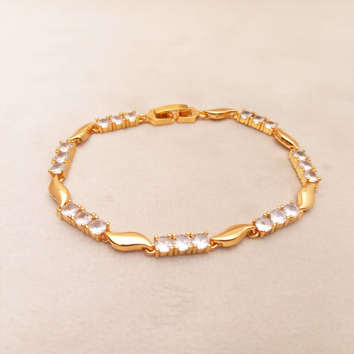 Golden Crystal Bracelet 0721
