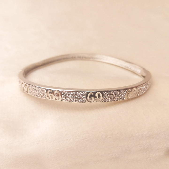 Silver Kara Bangle 0753