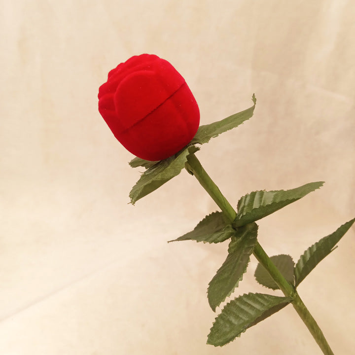 rose shape ring box