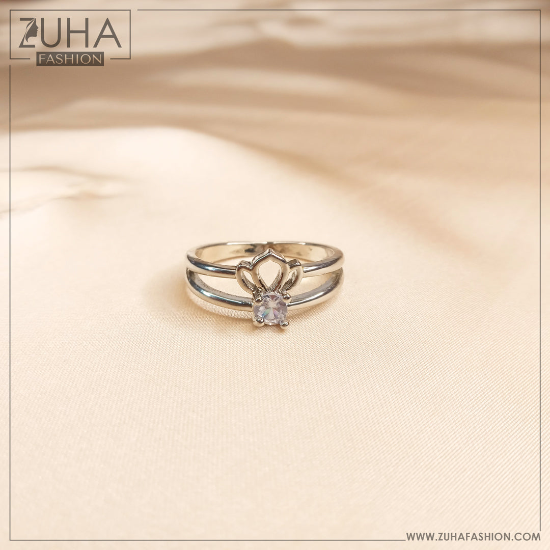 Casual Silver Ring 0144