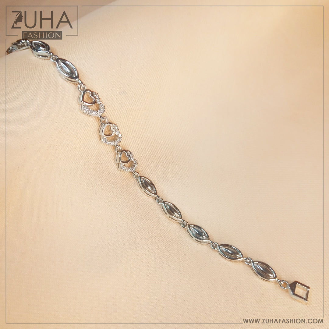 Elegant Style Silver Bracelet 0187