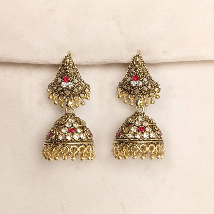 antique jhumka design for girls