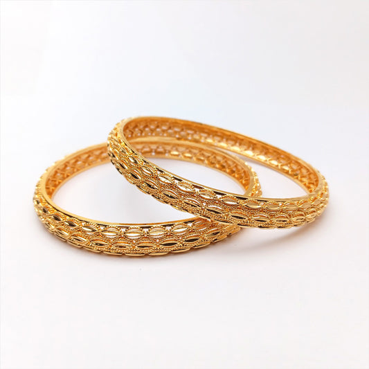 gold plated bangles