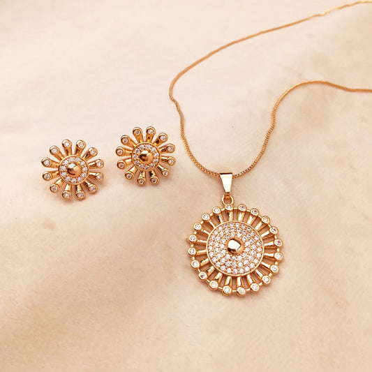 gold necklace set