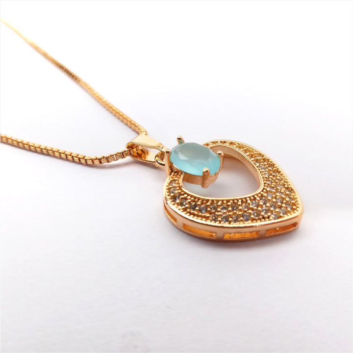 heart necklace for women