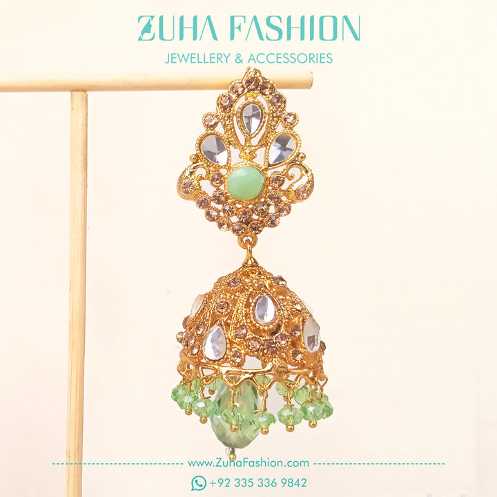 Kundan Jhumka Design for Girls 0905