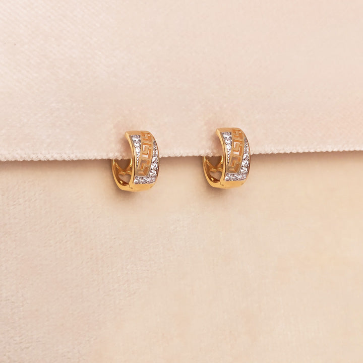 Golden Versace Bali Earrings 0286