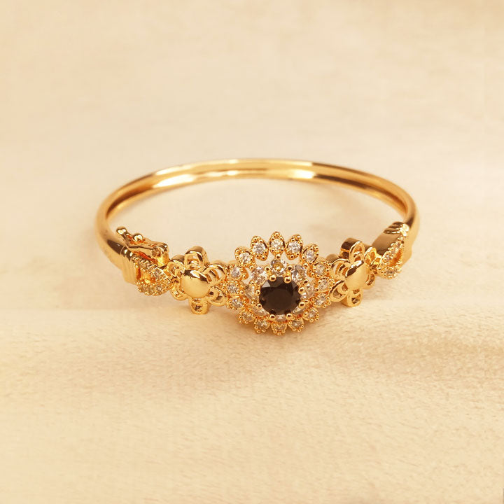 Black Stone Karra Bangle 0635