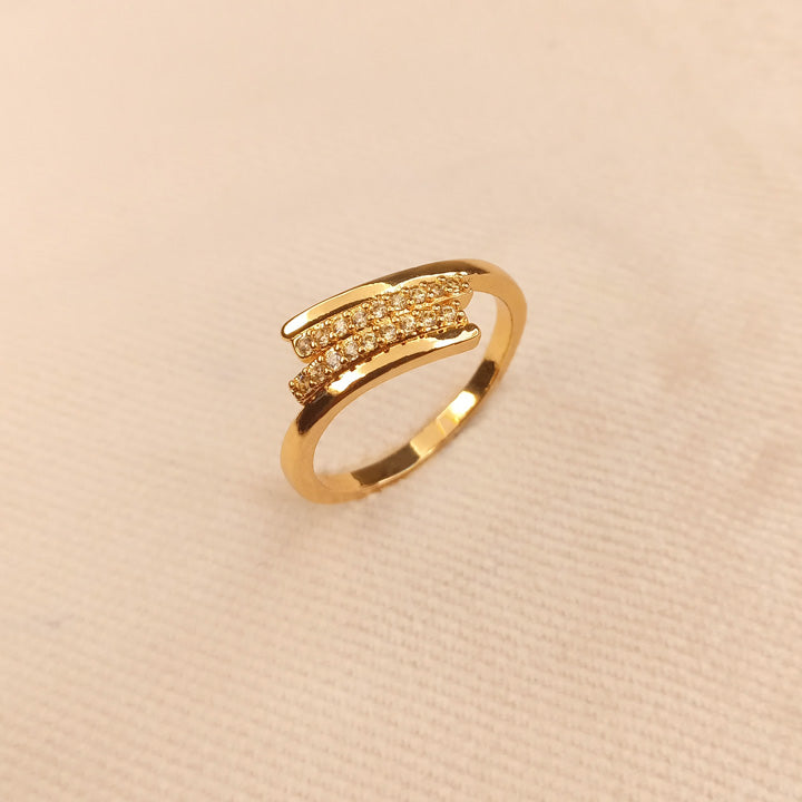 Gold Style Ring for Girls 0601
