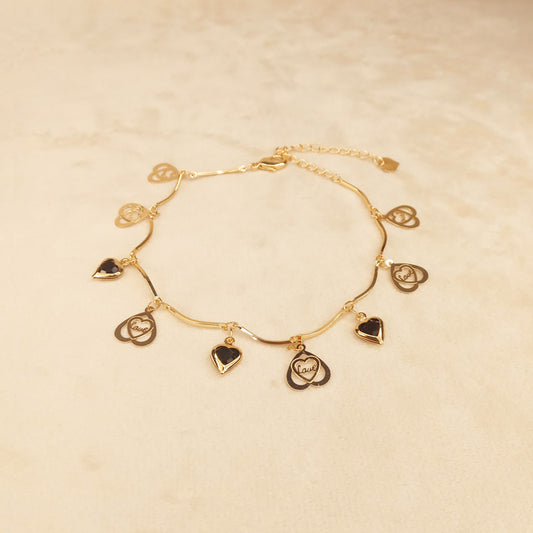 Love Heart Anklet 0626