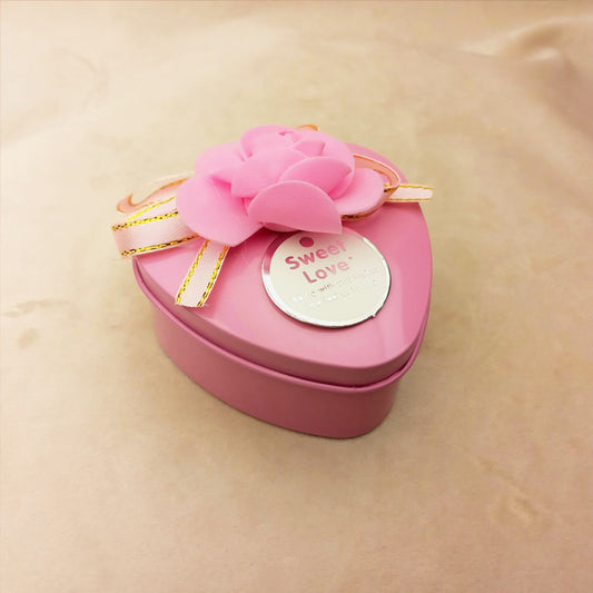 soft pink ring gift box