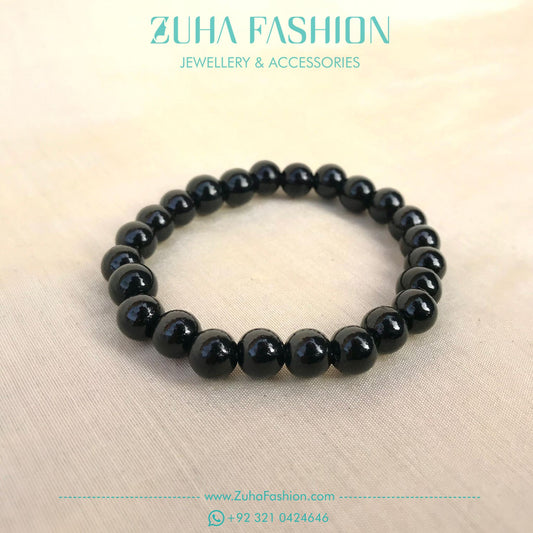 Black Stone Wrist Band 0548