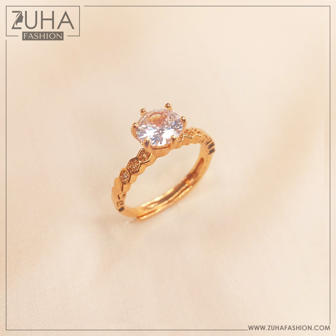 solitaire golden ring