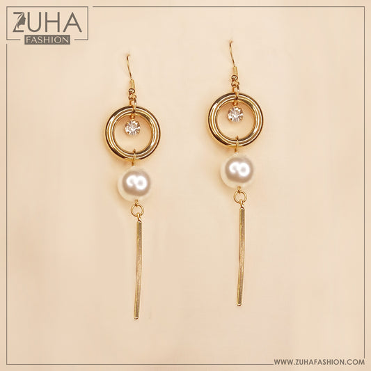 Chic Golden Stylish Earrings 0432