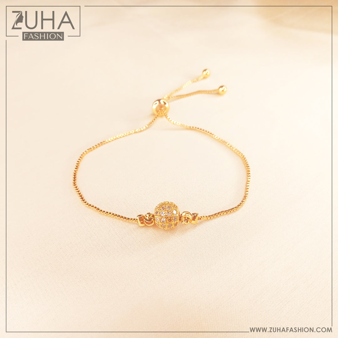 Trendy Golden Chain Bracelet 0390