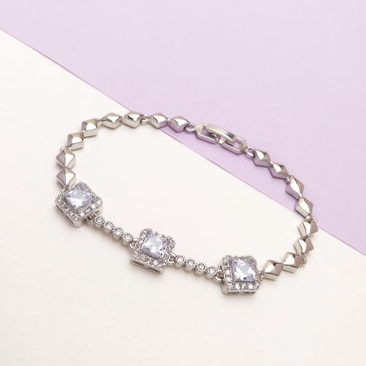 Silver Bracelet for Girls 0954