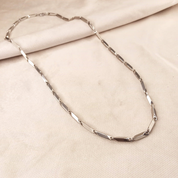gents silver chain