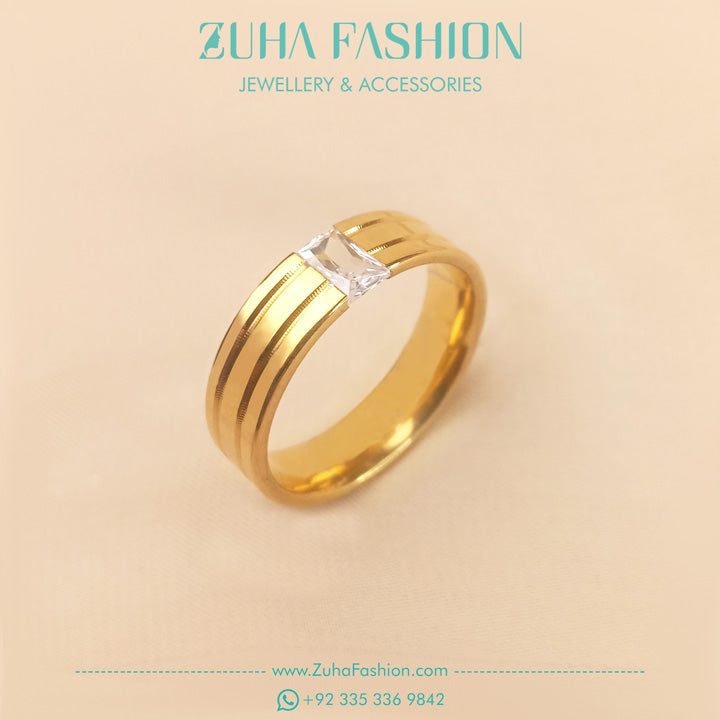 Gold Ring Challa for Men 1001