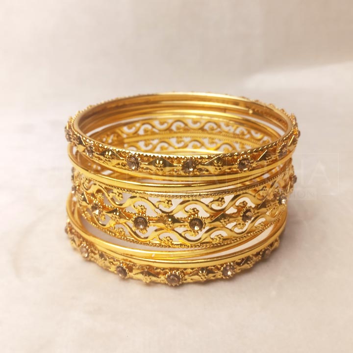 kundan bangle set for women