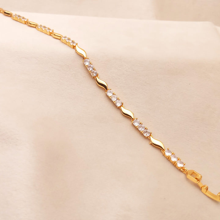 Golden Crystal Bracelet 0721