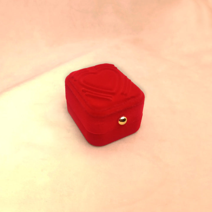 red velvet ring box