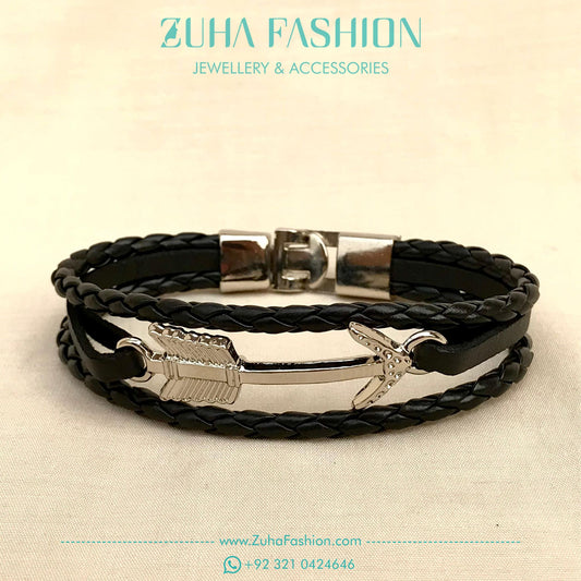 Leather Wrist Band for Boys 0862