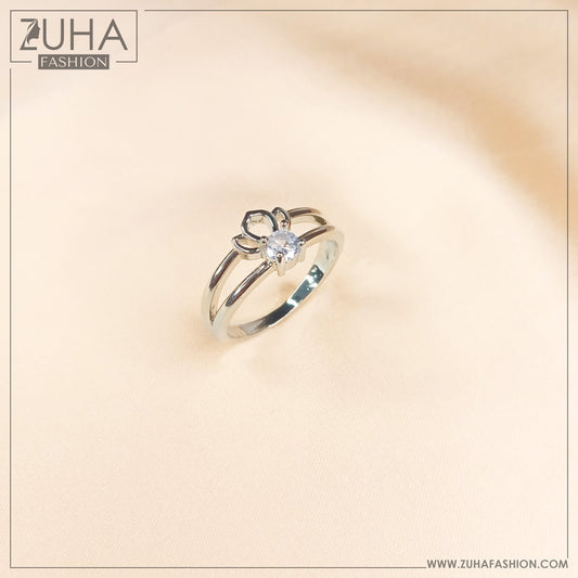Casual Silver Ring 0144