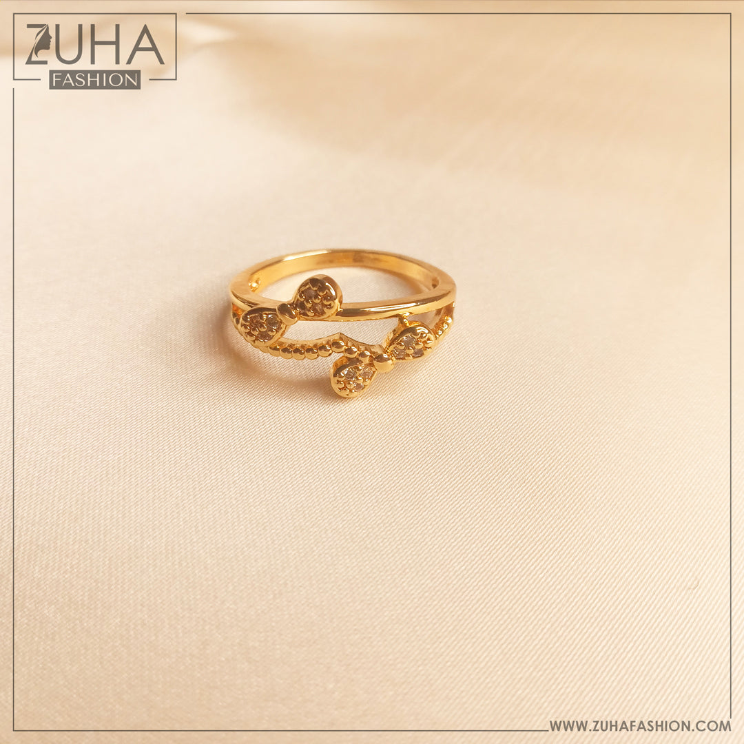 Casual Golden Ring 0131